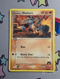 Carta Pokémon Team Magma's Rhyhorn 68/95 ENG 