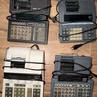 Calcolatrici stampanti vintage canon olivetti