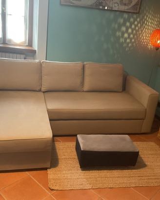 DIVANO  LETTO 3 POSTI CON CHAISE LONG