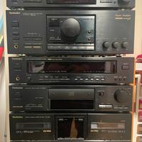 Impianto stereo TECHNICS con casse