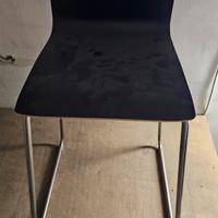 sgabello ikea Sebastian  Nero