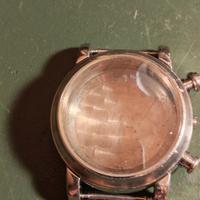 cassa acciaio per cronografo graham