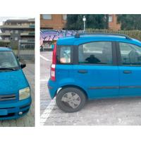 Fiat Panda usata, azzurra, benzina