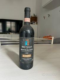 Vino Brunello di Montalcino LISINI -1991. Rarità