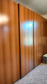 Armadio 4 ante in noce