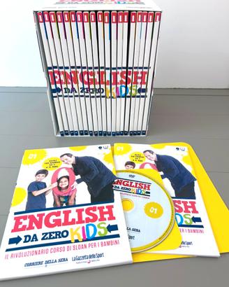 English Da Zero Kids (20 DVD + Libri) John P Sloan