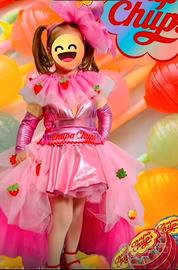 Vestito Chupa Chups sartoriale