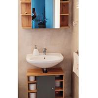 Mobiletto sotto lavabo, mobile specchio