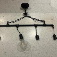 lampadario stile industrial
