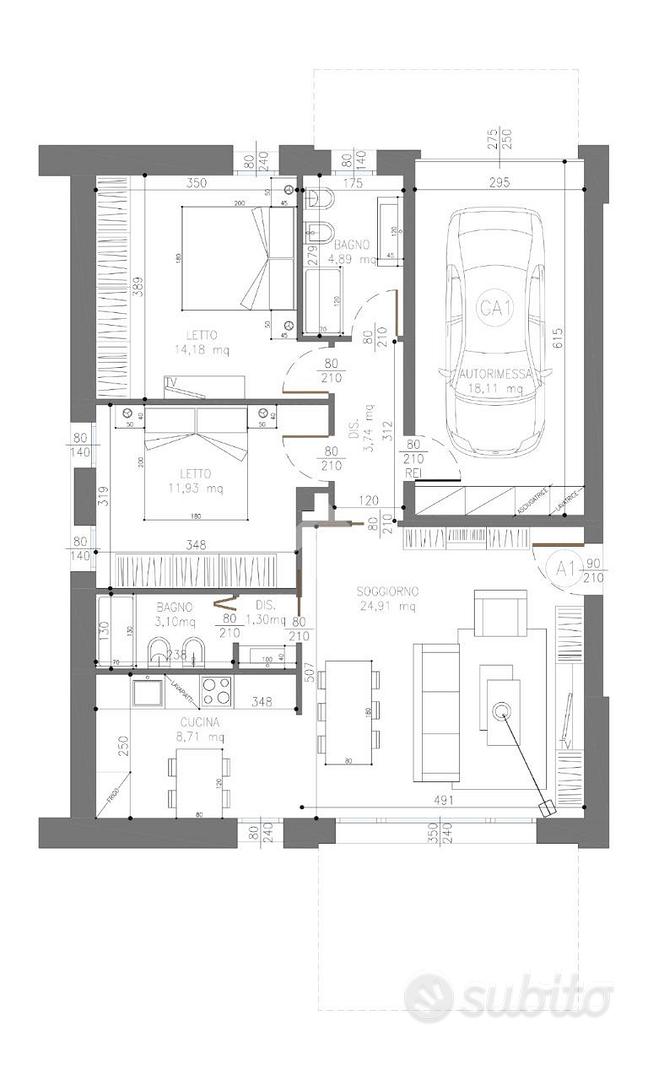 Apartment in Crespellano - Vista 3