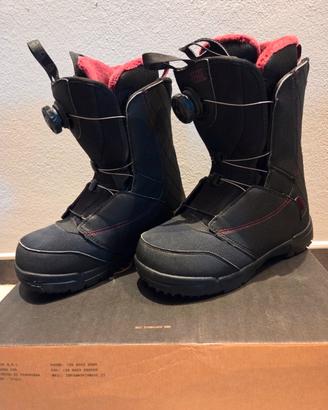 Scarponi snowboard donna Salomon Pearl Boa 39
