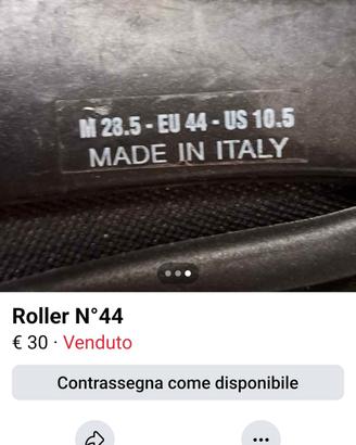 Roller, in buono stato, con accessori..