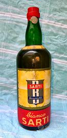 Biancosarti aperitivo anni 60/70 bottiglia liquore