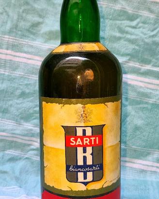 Biancosarti aperitivo anni 60/70 bottiglia liquore