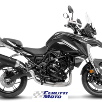 Scarico Leovince LV ONE EVO BLACK Benelli TRK 702