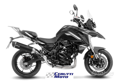 Scarico Leovince LV ONE EVO BLACK Benelli TRK 702