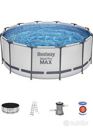 Piscina Bestway Steel Pro MAX 366x122 cm completa