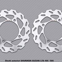 Dischi anteriori SHURIKEN SUZUKI LTA 450 / 500
