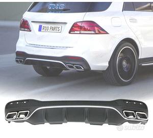 DIFFUSORE MERCEDES GLE W166 15-19 LOOK AMG GLE63 +