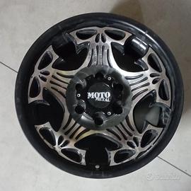cerchi in lega 17" moto metal chevrolet + altri