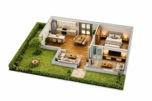 Appartamento con giardino privato disponibile