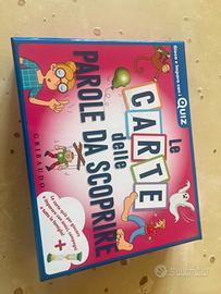 Gioco di carte ‘Le parole da scoprire (Gribaudo)
