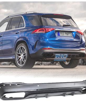 DIFFUSORE MERCEDES GLE W167 AMG 19- LOOK GLE63 NER
