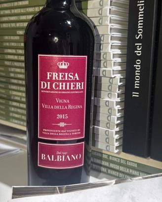 Vino Rosso Freisa di Chieri 2015-Tratt