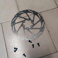 Freno a disco 160mm Tektro per rockrider 