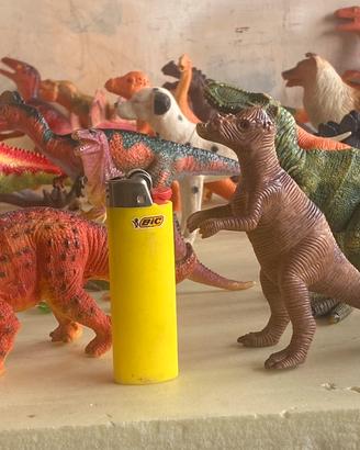 46 animali in plastica, giochi, dinosaur