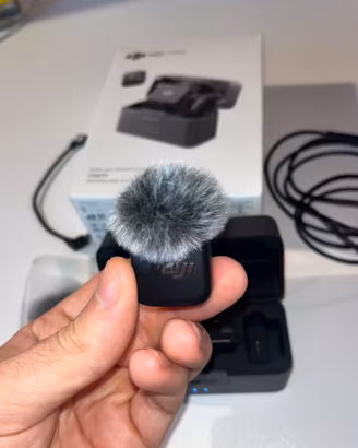DJI Mic Mini (Kit 2 TX + 1 RX + Custodia) Perfetto