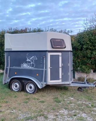Trailer BOCKMANN per trasporto due cavalli
