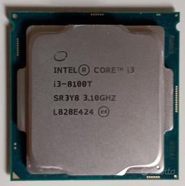 CPU / Processore Intel Core i3-8100T 3.10 GHz
