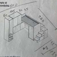 Cameretta due posti letto