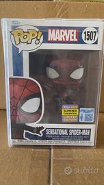 Funko pop Sensational Spiderman SDC25 LE #1507