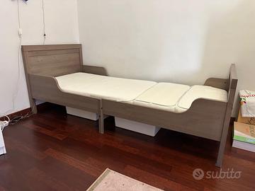 Letto allungabile Sundvik IKEA con materasso