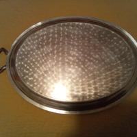VASSOIO IN ARGENTO  800 ANNI 50  MARCATO SCHIAVON 