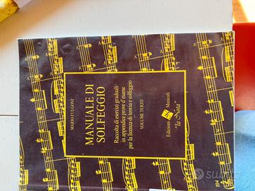 Libro “manuale di Solfeggio” vol. 3’