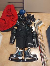 attrezzatura hockey completa Senior 