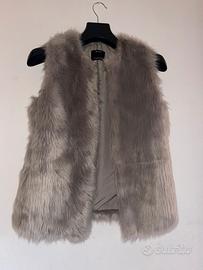 Gilet pelliccia sintetica