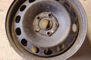 4 cerchi in ferro 16" Volkswagen 
