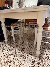 Tavolo allungabile 100x100