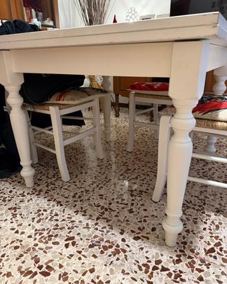 Tavolo allungabile 100x100