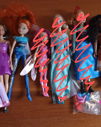 Bambole Barbie e Disney +altre