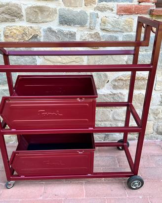 Carrello porta sella equitazione
