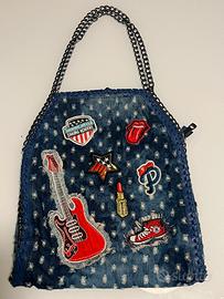 Borsa vintage jeans anni ‘80 unica nel suo genere