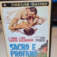 DVD  Sacro E Profano Sinatra Lollobrigida 