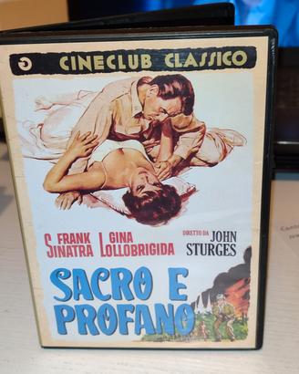 DVD  Sacro E Profano Sinatra Lollobrigida 