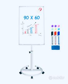Lavagna a fogli mobili 90x60 cm