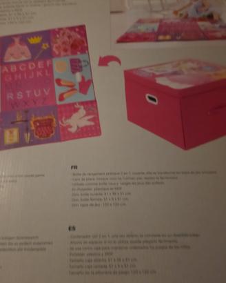 dmail Scatola Tappeto Principessa 120x120